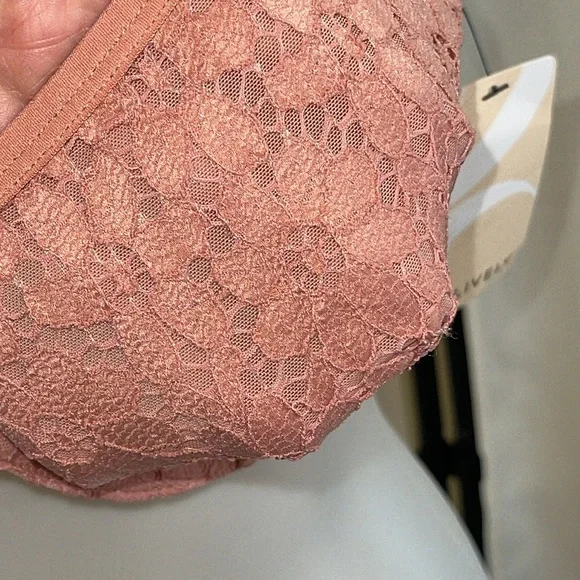 Lively Underwire Lace Bra Shell Pink Size 36DD NWT - Picture 10 of 17